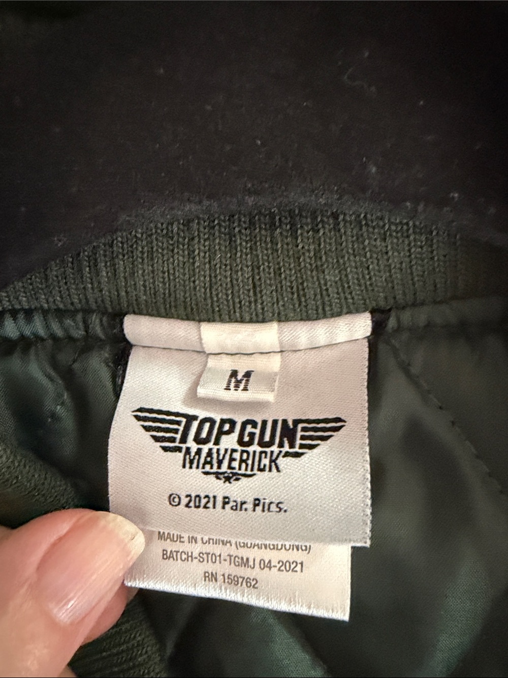🌟HOST PICK🌟TOP GUN” Maverick Flight Bomber Jacket Collectable Limited Edition - Picture 7 of 9
